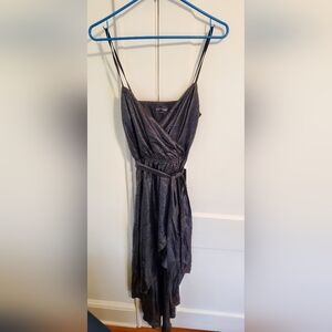 Express Shimmery Glittery Flowy Dress